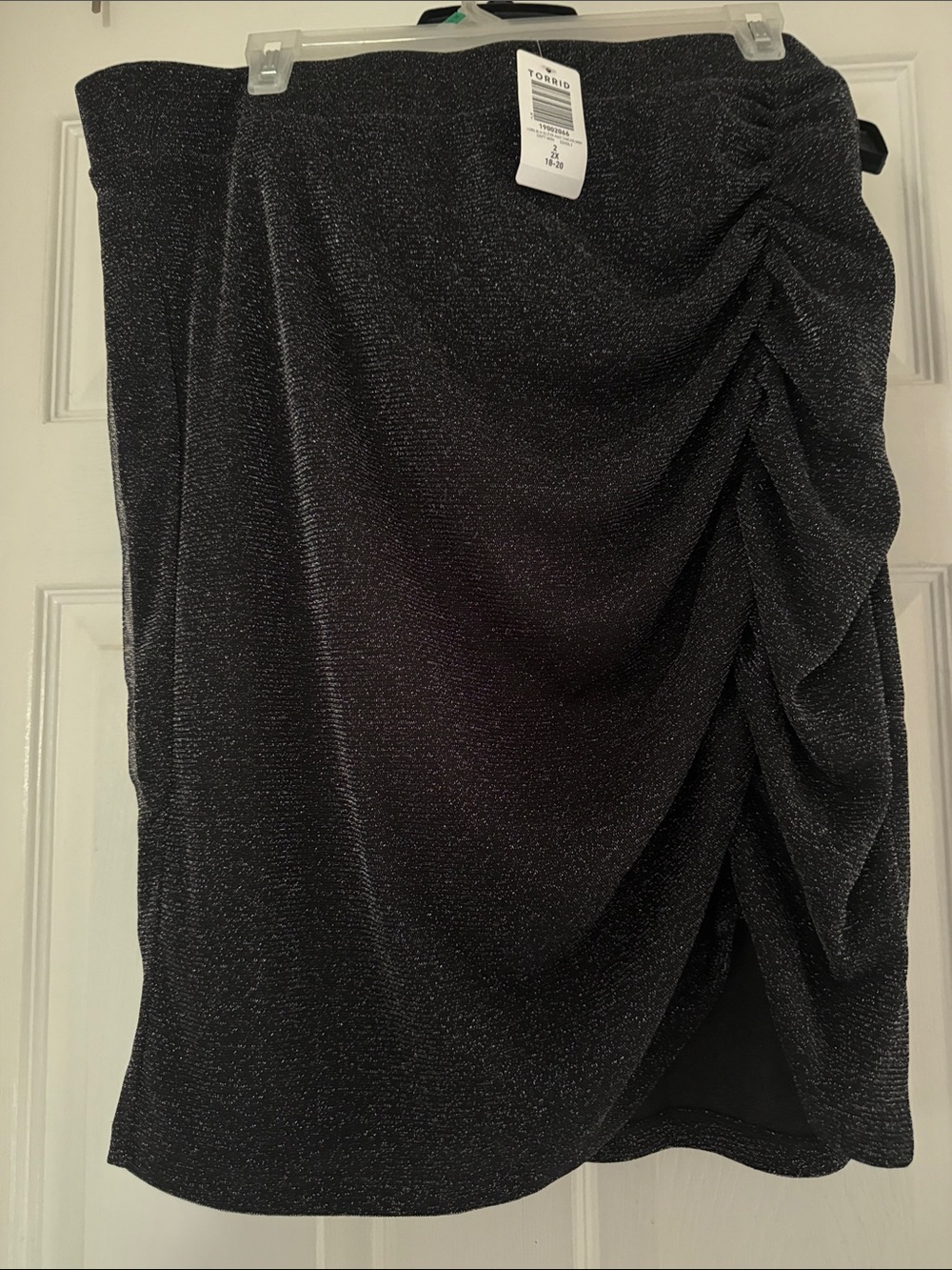 Torrid Sparkle stretch pencil skirt
